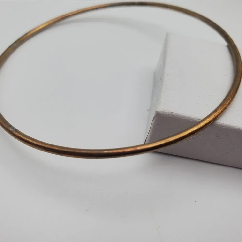 Bronze tone‎ bracelet slider